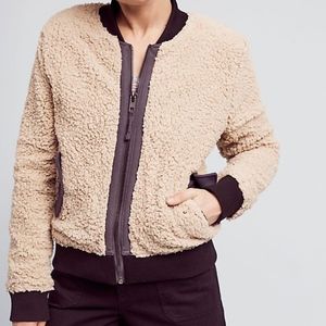 Anthropologie Blocked Sherpa Bomber by Marrakech